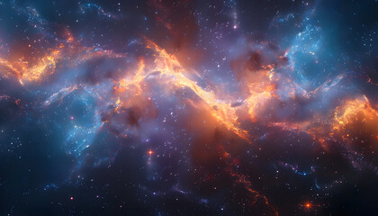 Fototapeta premium space background