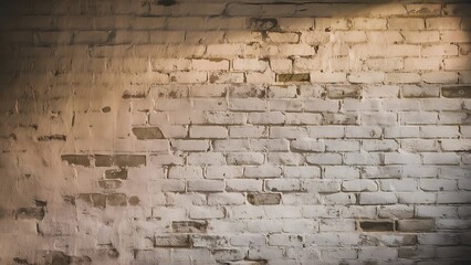 White brickwall using as background