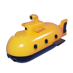 Submarine 3D Icon