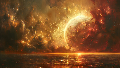 Fototapeta premium space background