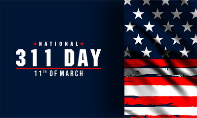 National 311 Day background , March 11 th, offers an annual reminder that 311 is a resource for communities around the country to connect with their city and non-emergency services.