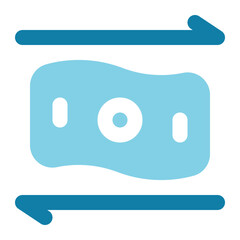 transfer icon for illustration 