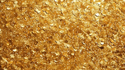 Gold Background Glitters Sparkles Shimmering Abstract Wallpaper Template Subtle Intricate Patterns Flowing Seamless Metallic Beautiful Gradient Copy Space 16:9