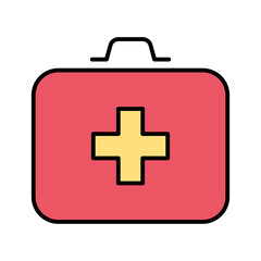 First aid kit icon