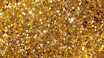 Gold Background Glitters Sparkles Shimmering Abstract Wallpaper Template Subtle Intricate Patterns Flowing Seamless Metallic Beautiful Gradient Copy Space 16:9