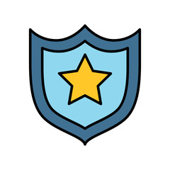Sheriff badge icon
