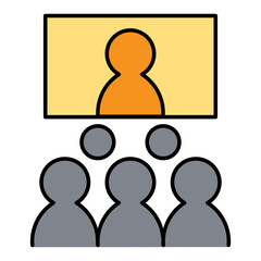 Video conference icon