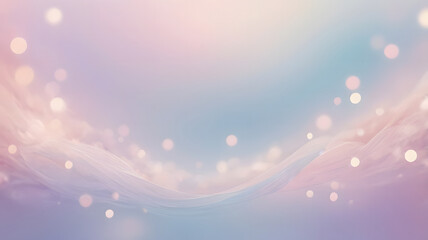 Fototapeta premium Pastel color Bokeh backgriund, Abstract Background