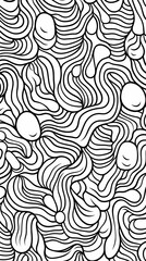 Black and white zebra pattern