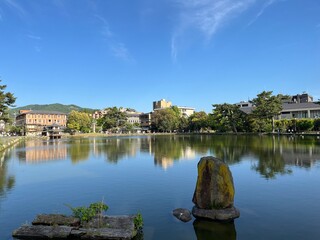 猿沢の池、奈良