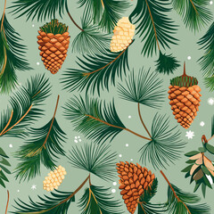 christmas seamless pattern
