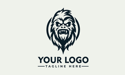 Yeti Vector Logo A Timeless Design for Outdoor, Adventure, and Apparel Brands Symbolize Strength and Endurance A Timeless Design for Outdoor, Adventure, and Apparel Brands