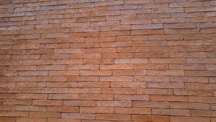 Brickwall background wallpaper orange old pattern architecture texture cement rough surface concrete stone block brickwork material grunge facade solid backdrop masonry outdoor empty mock up interior 