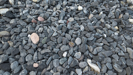 pebble background stone nature rock abstract pattern design material gravel beach sea surface grey close up wallpaper background decoration fashion beach sea art rough summer detail spa granite object