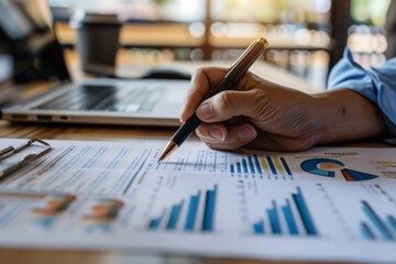 An interactive income statement with drilldown capabilities for detailed financial analysis