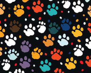 seamless pattern with flowers