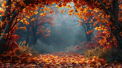 Beautiful Autumn Frame