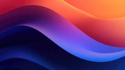 Close-up of a dark gradient background featuring orange, blue, and purple hues
