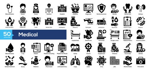 Medical Icon Collection	