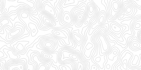 Pattern with lines and dots The stylized height of the topographic map contour in lines and contours isolated on transparent. Black and white topography contour lines map isolated on white background.