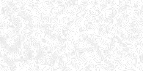Pattern with lines and dots The stylized height of the topographic map contour in lines and contours isolated on transparent. Black and white topography contour lines map isolated on white background.