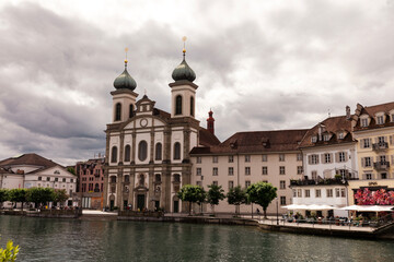 Obraz premium Jesuit Church, Lucerne