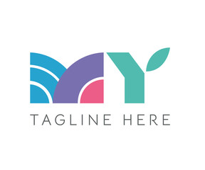 Letter Y logo icon design template elements. Usable for Branding and Business Logos.
