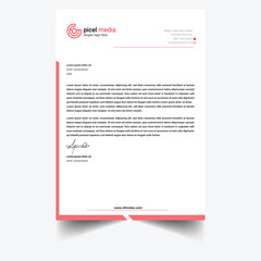 Simple Letterhead template