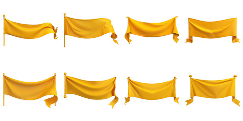 Set of Labor Day Parade isolated on transparent png background. Generative ai