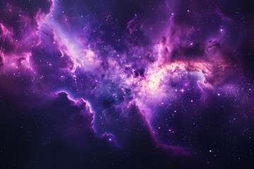 Colorful space background, Milky way galaxy and beautiful pink nebula background