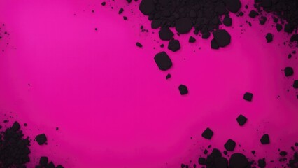 Pink and Black gradient grunge cement background with scratches