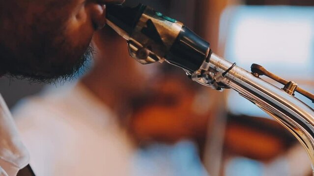 violin instruments, symphony orchestra stock footage