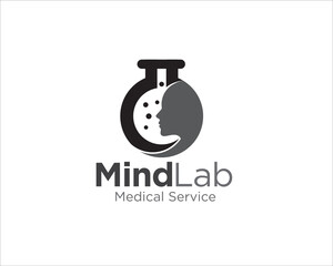 mind lab logo designs for medical research logo