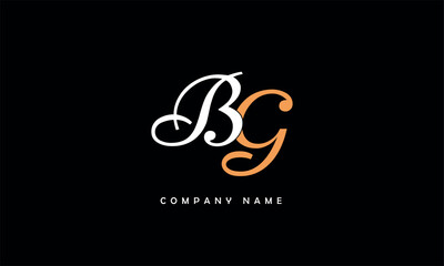 BG, GB, B, G Abstract Letters Logo Monogram