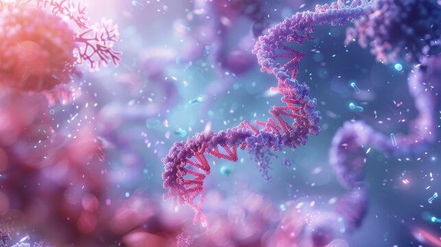 A detailed illustration showing the different types of small RNAs involved in RNA interference including miRNA and siRNA