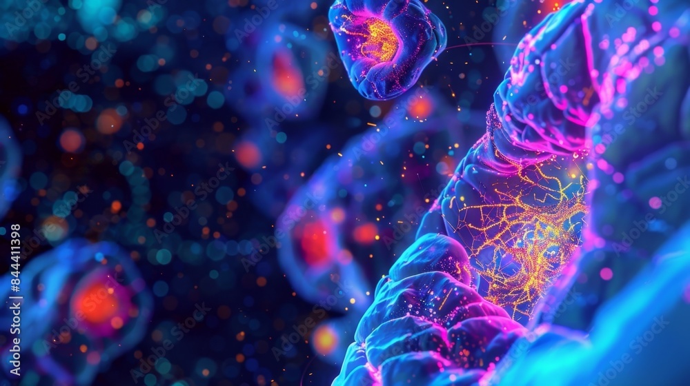 Canvas Prints The collaboration between nuclear localization signals and chaperones in facilitating the import of proteins into the nucleus