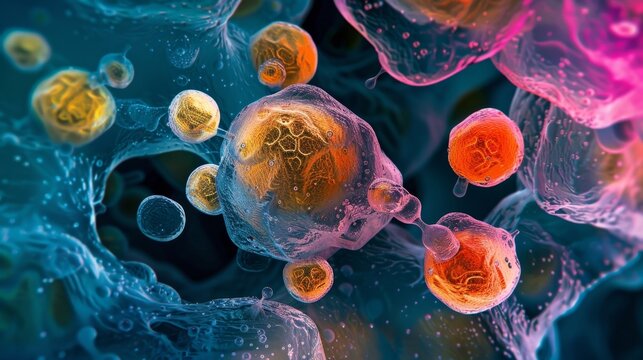 A magnified image of the specialized microscopic tools used in the somatic cell nuclear transfer process
