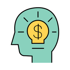 Business idea icon