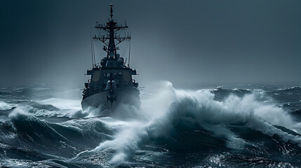 Fototapeta premium ship in the sea
