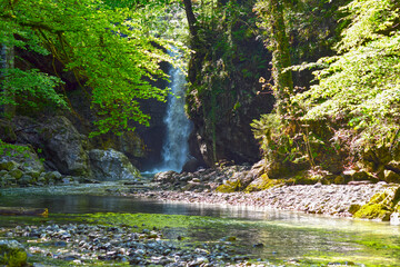 Die Rappenlochschlucht Ebniter Tal Dornbirn