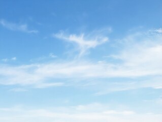 blue sky with clouds