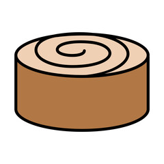 Cake roll icon