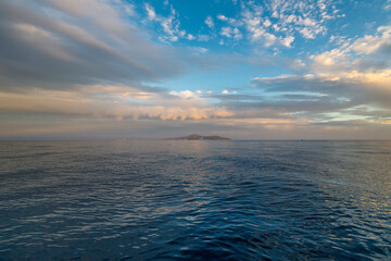 Obraz premium View of the coast of the Red Sea at Sharm El Sheikh resort