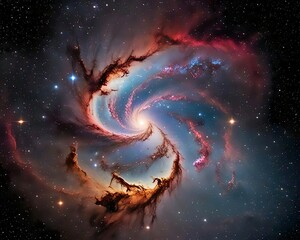 background with stars