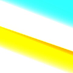 Obraz premium Yellow blue white art