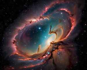 landscape with space