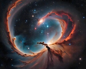 background with space