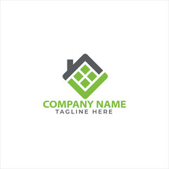 Home Residence Vector Logo Template. 
