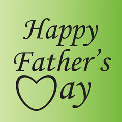 Happy Father's day vector art and EPS file.