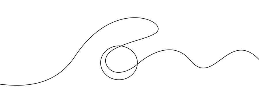 recommend clip art: One continuous line of tennis ball. Hand drawing ball. Sport game.